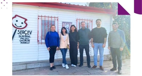 Serebral Palsili Çocuklar Derneğine ziyaret