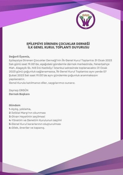 Genel Kurul Toplantısı