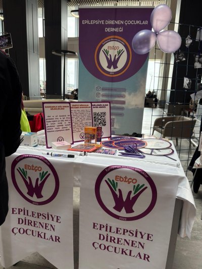 Sosyal Sorumluluk ve Farkındalık Fuarı’nda Epilepsiye Direnen Çocuklar Derneği olarak standımız