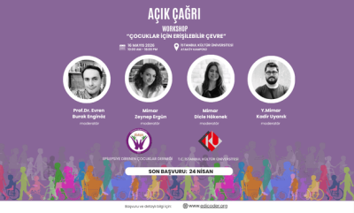 "ÇOCUKLAR İÇİN ERİŞİLEBİLİR ÇEVRE" WORKSHOPU